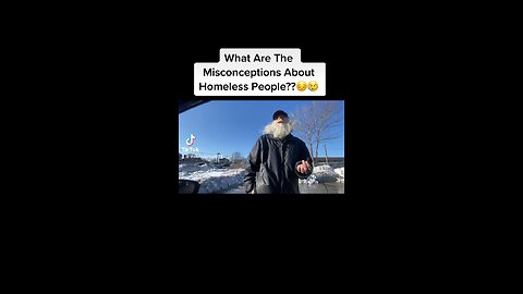 Ross Gets Asked What Are The Misconceptions About Homeless People??