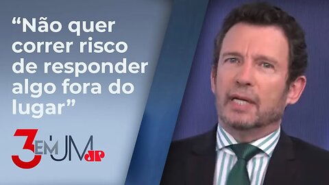 Gustavo Segré sobre resposta de Paulo Gonet na sabatina da CCJ: “Foi em cima do muro”