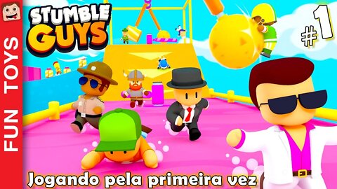 Stumble Guys: Multiplayer Royale - Testando o jogo que os inscritos pediram! Que parece o Fall guys