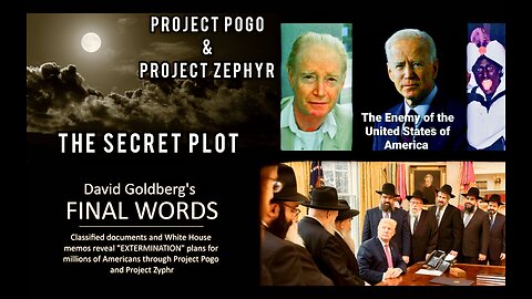 Financial Crash Project Zephyr Project Pogo Whistleblower Claims Trump Is NWO Controlled Opposition