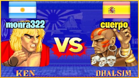 Street Fighter II': Champion Edition (monra322 Vs. cuerpo) [Argentina Vs. Spain]