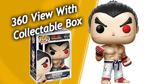 Kazuya #175 Tekken Games Funko Pop, Collectables, 360 View, Product Links