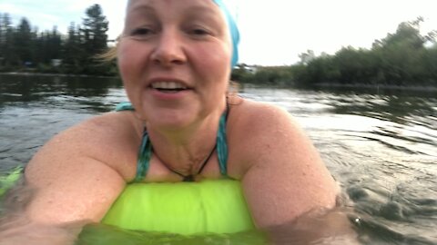 Felker lake swim