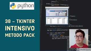 Aula 38 - Intensivo python e tkinter - Metodo pack