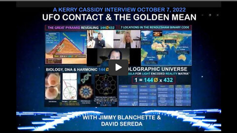 KERRY CASSIDY -JIMMY BLANCHETTE & DAVID SEREDA: UFO CONTACT AND THE GOLDEN MEAN