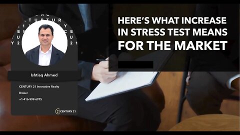 What increase in stress test means for the market?