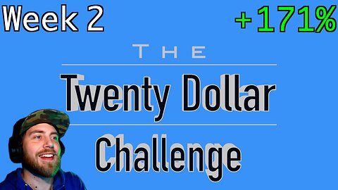 The Twenty Dollar Challenge | How To Grow A Small Account Trading SPY Options | Week 2 Recap