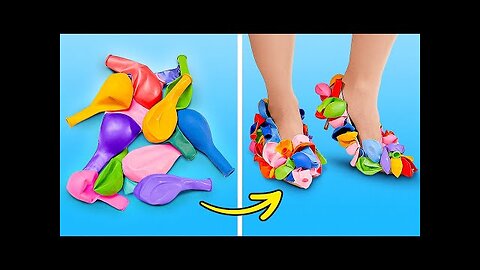 Feet Hacks and Unique DIY Shoes 👣✨ Creative Ways for Comfort & Style 👠