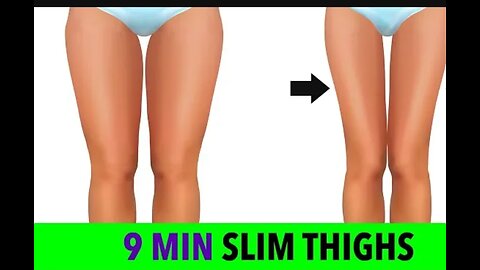 How To Get Slim Thighs In 9 Minutes