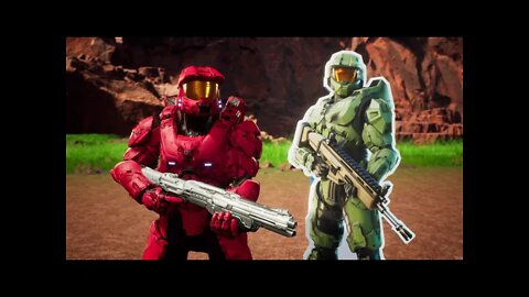 Red vs Blue Introduce New Blood Gulch Fortnite Creative Map