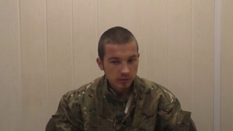 A nationalist fighter who surrendered talks about drugs used by Ukrainian fighters to suppress fear and pain