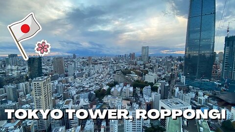 I never expected Tokyo Tower to be like this | Roppongi, Tokyo Japan 🇯🇵