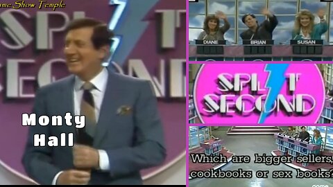 Monty Hall | Split Second | Diane vs Brian vs Susan | Full Episode | Game Shows