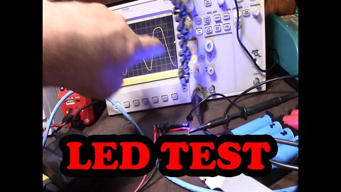 Fun function generator LED test NEW GW INSTEK GFG-8250A arbitrary waveform generator flasher test