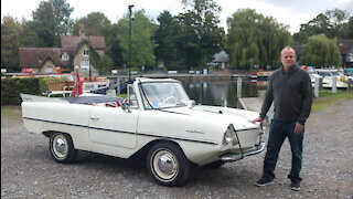 Amphicar - The Car That's Also A Boat | RIDICULOUS RIDES