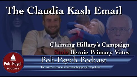 The Claudia Kash Email about Seth Rich, the DNC Emails and Bernie's Primary Losses