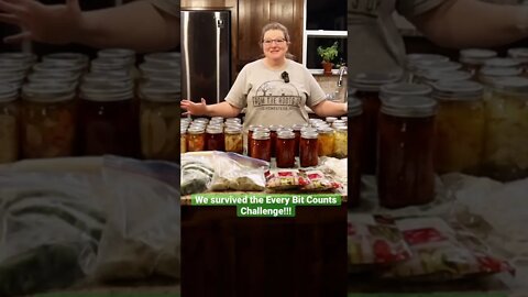 31 Days of Food Preservation! #everybitcountschallenge #shorts #foodpreservation