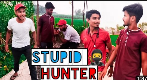 Stupid 🥷 Hunter 😂 || Modernsevengers