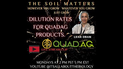 Dilution Rates For QuadAg Products