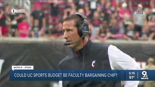 Could Cincinnati's sports budget be faculty bargaining chip?