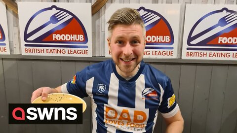 Eating champion scoffs 88 Jaffa cakes in 3 minutes setting what is believed to be new world record