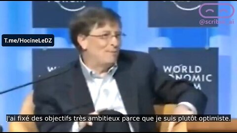 BILL GATES POURSUIT AMBITIEUSEMENT UN PROGRAMME DE DÉPOPULATION DEPUIS DE NOMBREUSES ANNÉES...