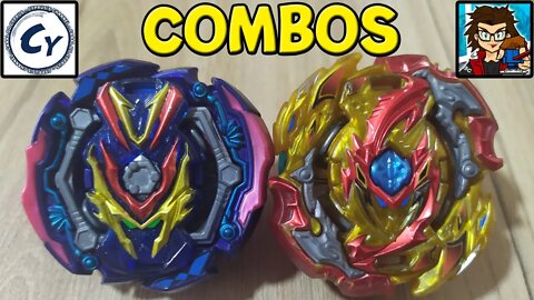 COMBO do CYPRUS vs COMBO do BEYBLADE GALAXY - JULGAMENTO GARANTIDO vs LIFE AFTER DEATH (+ Bônus)