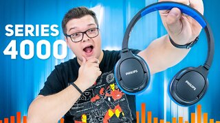 Headphone Philips Series 4000 | FEITO PARA ESPORTES!