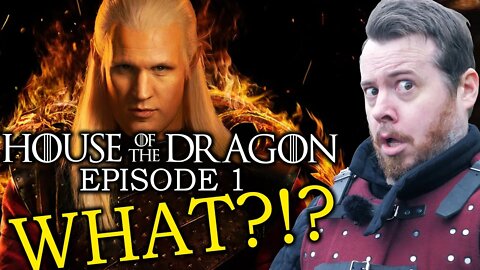 I was not expecting this, HOUSE OF THE DRAGON episode 1 REVIEW