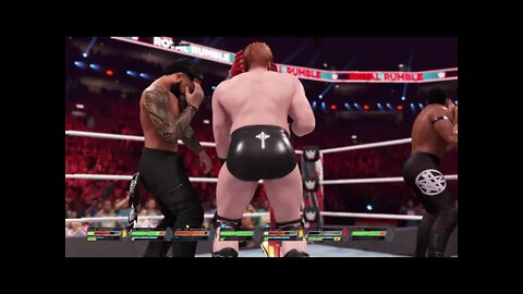 WWE 2K22 Royal Rumble Random Full Match Mens