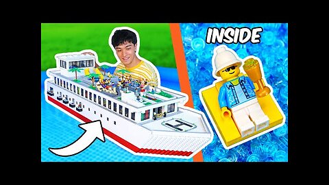 I built a LEGO CRUISE SHIP...