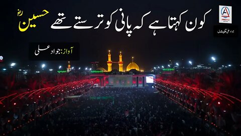 Kon Kehta Ha Pani Ko Trsty Thy Hussain - Islamic Poetry Muharram Whatsapp Status - Karbala Shayari