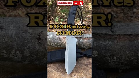 Fox knives Rimor!!!