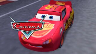 DISNEY CARS 1 (PSP) #3 - Relâmpago McQueen vs. Flo! (Legendado em PT-BR)