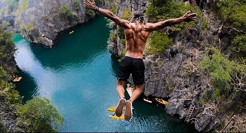 Jumping Into the Unknown: Thrilling Cliff Jumping Adventure