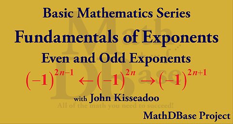 Fundamentals of Exponents – 2: Even and Odd Exponents