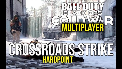 Call of Duty BO CW - Multiplayer 6 - Crossroads Strike - Hardpoint - No Commentary Gameplay