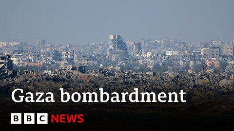 Israel's renewed bombardment of Gaza continues into second day | BBC News