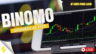 Binomo Operando Opções Binárias ao Vivo #binomo #opçõesbinárias #live