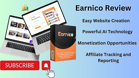 Earnico Review: Revolutionizing Website Creation and Monetization for Passive Income.