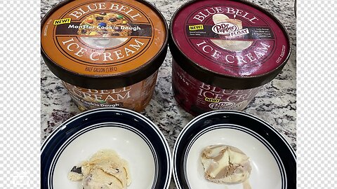 (08/30/2023) TASTE TESTING BLUE BELL ICE CREAM AND ZERO SUGAR BIG RED