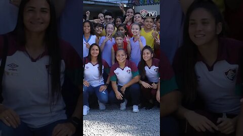 GUERREIRAS FAZEM A FESTA DAS CRIANÇAS EM ESCOLA DE XERÉM