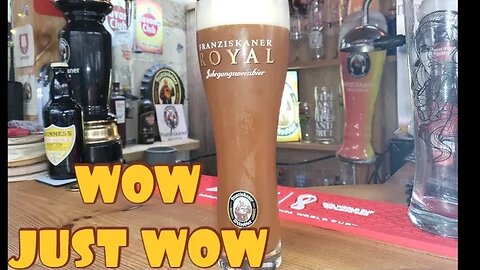 Last Pint of Keg of Franziskaner Royal On Perfectdraft Pro 6% ABV Revistied