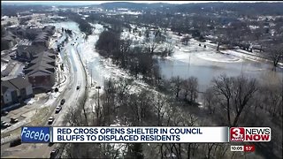 Valley View Road closed in Council Bluffs due to flooding