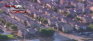 Flooding in Mountain's Edge neighborhood