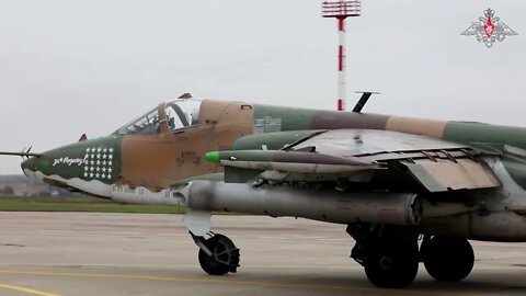 Russian Su-25 ground attack aircraft continue missions in Ukraine