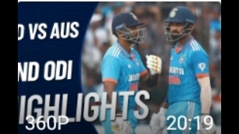 India vs Australia 2nd ODI 2023 Full Highlights