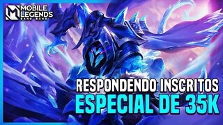 ESPECIAL 35K PERGUNTAS E RESPOSTAS