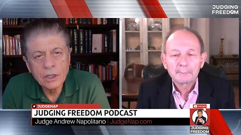 Judge Napolitano & Alastair Crooke Fmr.UK Diplomat: Evaluating Israel's Moral Justifications