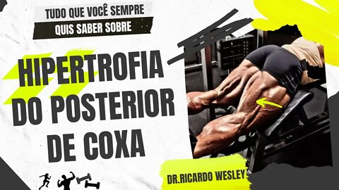 HIPERTROFIA DO POSTERIOR DE COXA: Agachamento é suficiente? #hipertrofia #hipertrofiafeminina